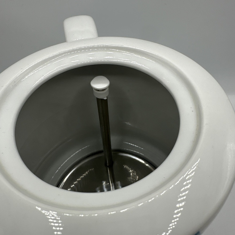 Bella Ceramic Electric Tea Kettle, Blue/White Tile Pattern, 1.2L, Pot And Lid - Picture 8 of 16